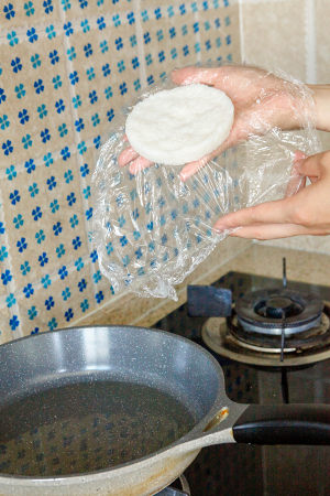 牛肉米汉堡 制作食谱