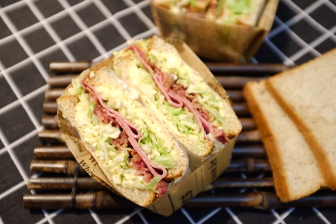 ins风超厚沼三明治制作方法