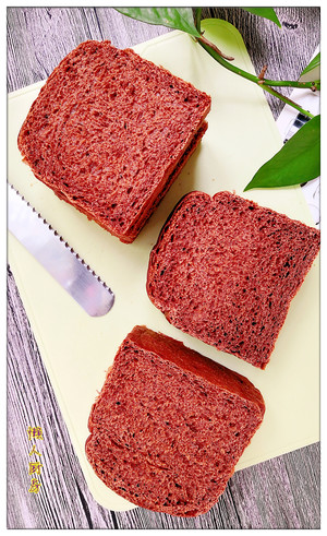 可可豆吐司制作方法