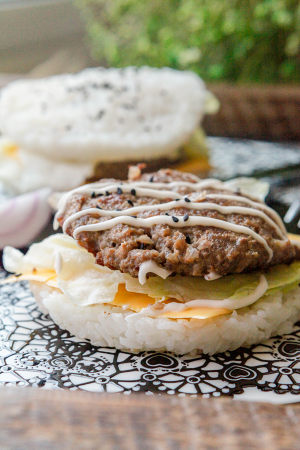 牛肉米汉堡 制作食谱