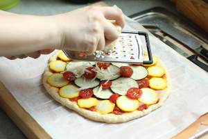 全麦蔬菜披萨 制作方法