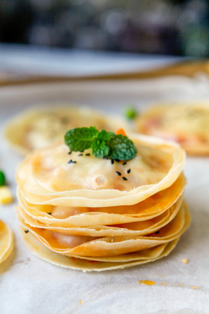 纽扣披萨 制作食谱