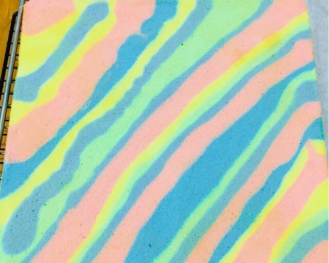 彩虹蛋糕卷胚 制作方法