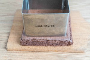 棋格紫米慕斯 制作方法