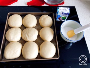椰浆卡仕达馅小面包  制作方法