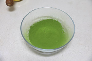 抹茶红豆毛巾卷  制作方法