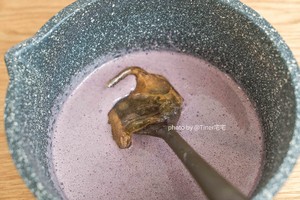 棋格紫米慕斯 制作方法