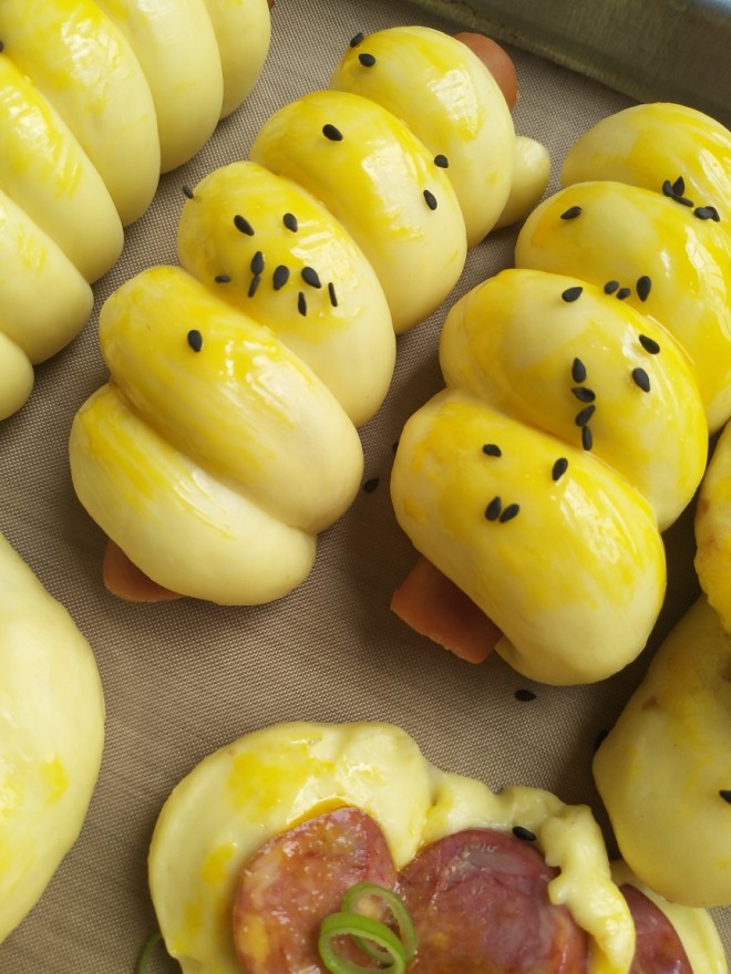 火腿小面包  制作方法