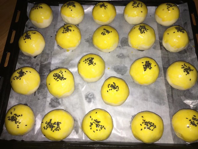 蛋黄酥  制作方法