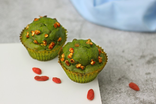 红豆抹茶麦芬 制作方法