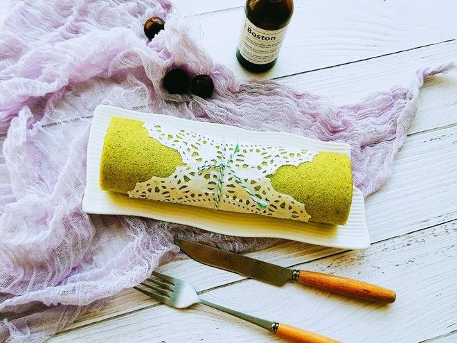 菠菜蛋糕卷 制作方法