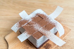 棋格紫米慕斯 制作方法