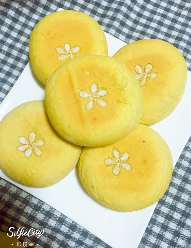 南瓜?红豆面包 制作方法