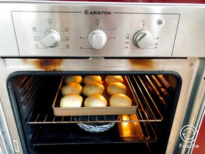 椰浆卡仕达馅小面包  制作方法