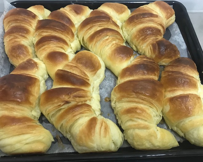 法式羊角面包 制作方法