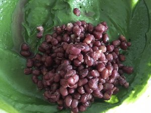 红豆抹茶麦芬 制作方法