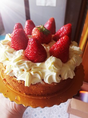 草莓芝士蛋糕  制作方法