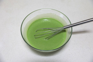 抹茶红豆毛巾卷  制作方法