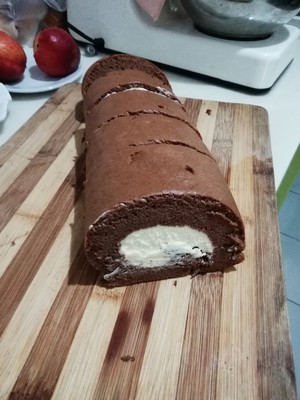 超浓郁卷不裂巧克力蛋糕卷 制作方法