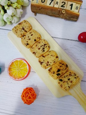 蔓越莓曲奇饼干  制作方法