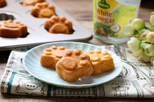 胡萝卜猫爪蛋糕 制作方法