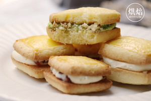 一口惊人的乳酪夹心酥饼 制作方法