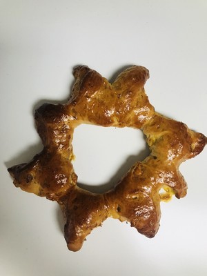 橙香核桃奶露包  制作方法