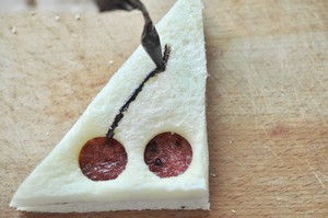 樱桃 吐司  制作方法