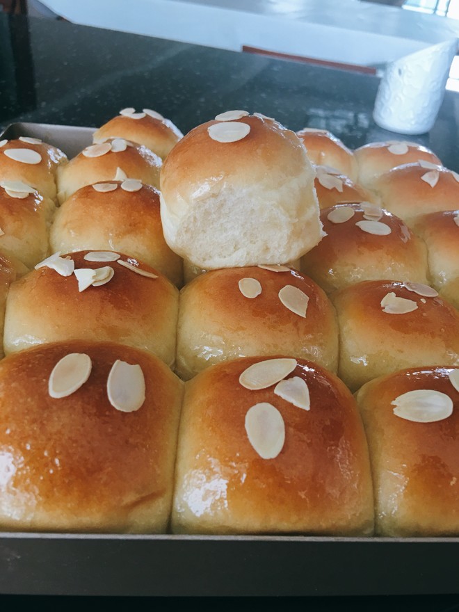 牛奶蜂蜜小面包（美善品版） 制作方法