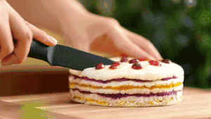 三色千层糕 宝宝辅食食谱 制作方法