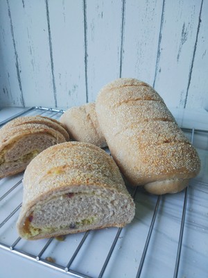 红酒椰香（软欧面包）  制作方法