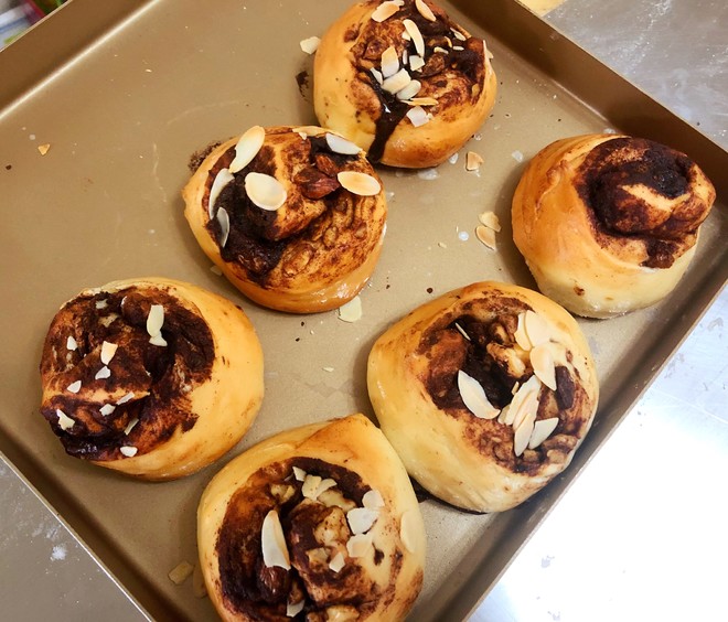 快手肉桂卷  制作方法