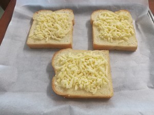 芝士火腿烤吐司（快手早餐）  制作方法