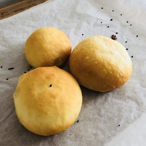 无油无糖宝贝红豆面包（自制豆沙馅） 制作方法