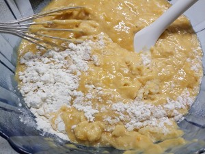 香蕉核桃酸奶糕 制作方法