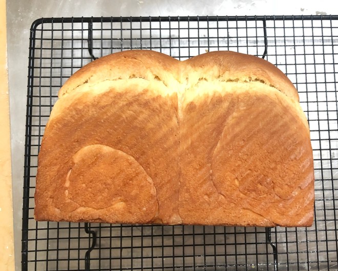 天然酵母北海道吐司记录冷藏发酵  制作方法