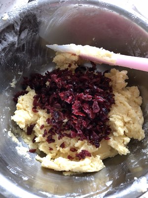 低糖少油蔓越莓饼干  制作方法