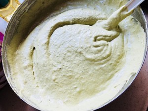 抹茶红豆戚风蛋糕  制作方法