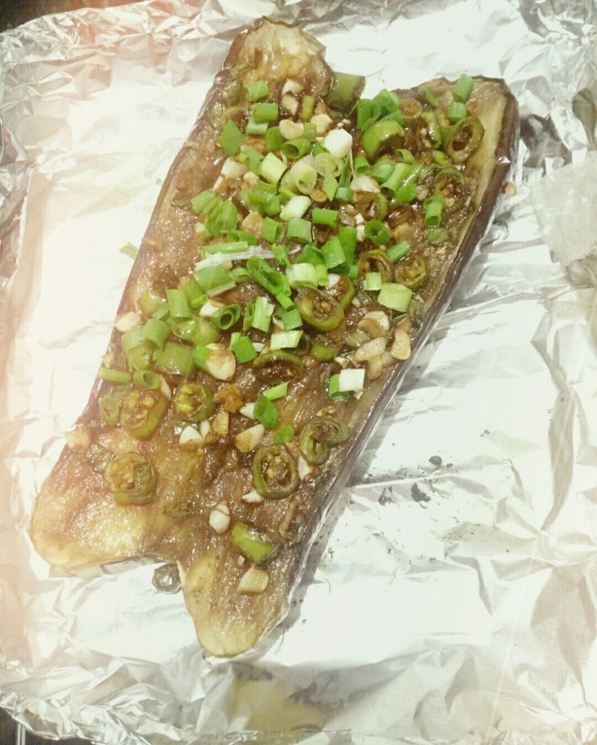 烤茄子  制作方法