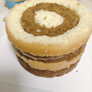 超好看棋格蛋糕！  制作方法