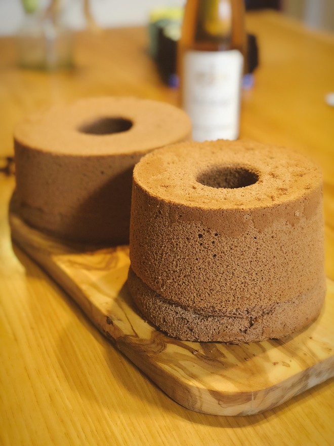 津田阳子的可可戚风 制作方法