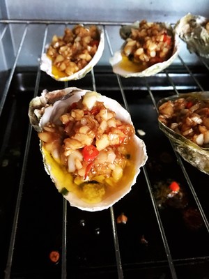 烤生蚝  制作方法