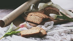 甜中微咸的精品,葱油磅蛋糕 制作方法