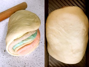 彩色吐司 制作方法