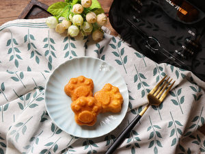 胡萝卜猫爪蛋糕 制作方法