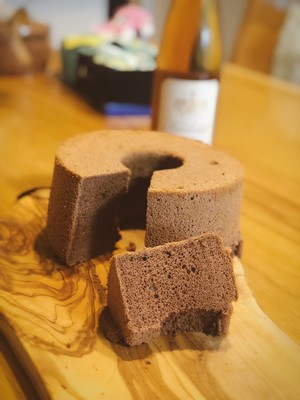 津田阳子的可可戚风 制作方法