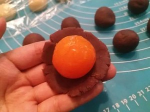 蛋黄酥 制作方法