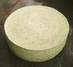 艾草慕斯蛋糕 制作方法