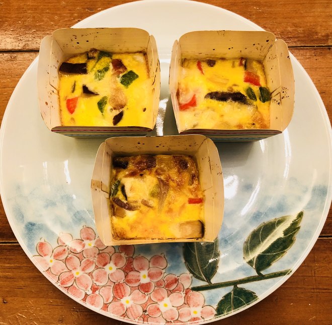 蔬菜培根鸡蛋杯 制作方法