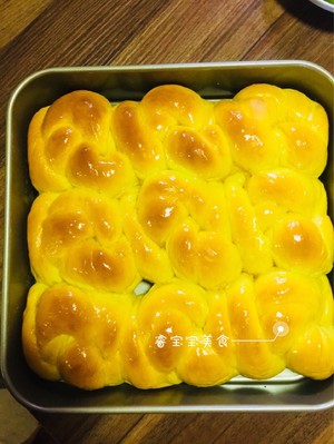 南瓜老面包  制作方法